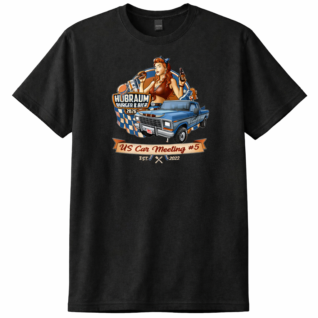 Hubraum Burger Bier Event Shirt 2026